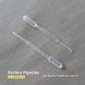 Plastikpasteur -Pipette für Labor